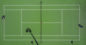 tennisbaan tennisbaan