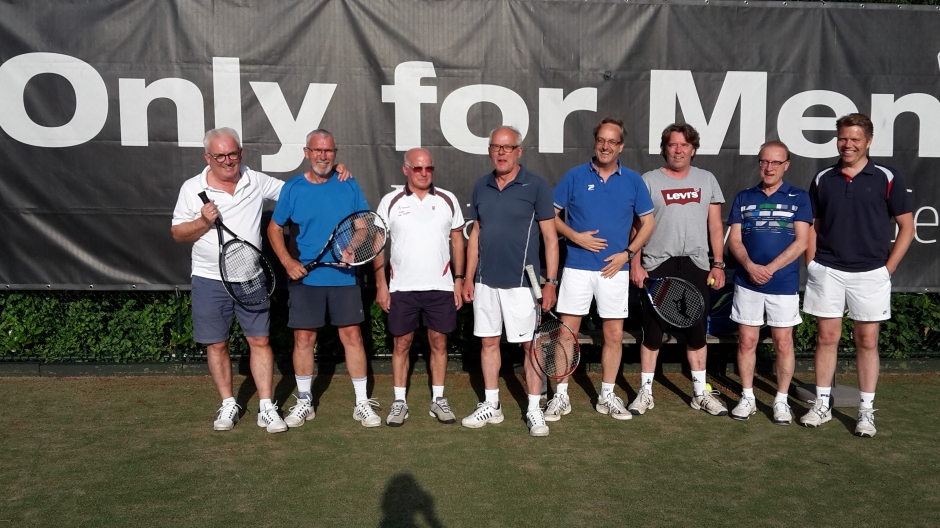 Zomeravond competitie 4de klasse heren dubbel 17+. Heren 1 en 2.